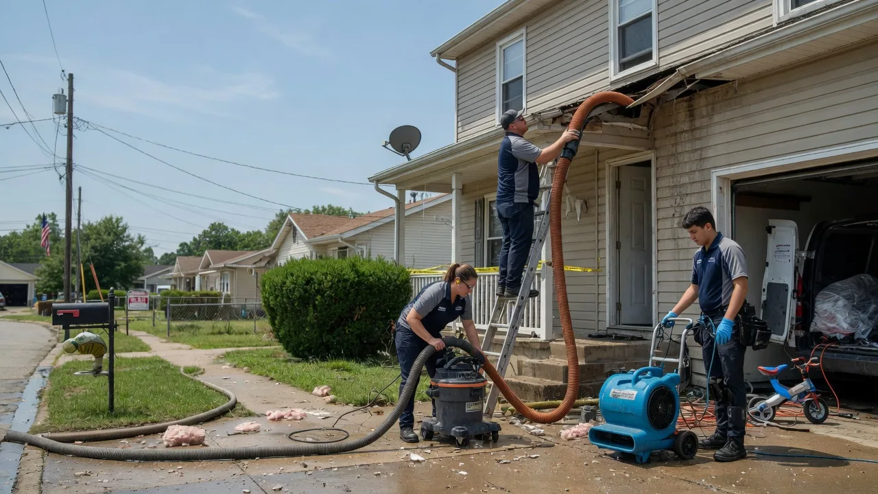 Water Damage Restoration in Nokomis, IL near me